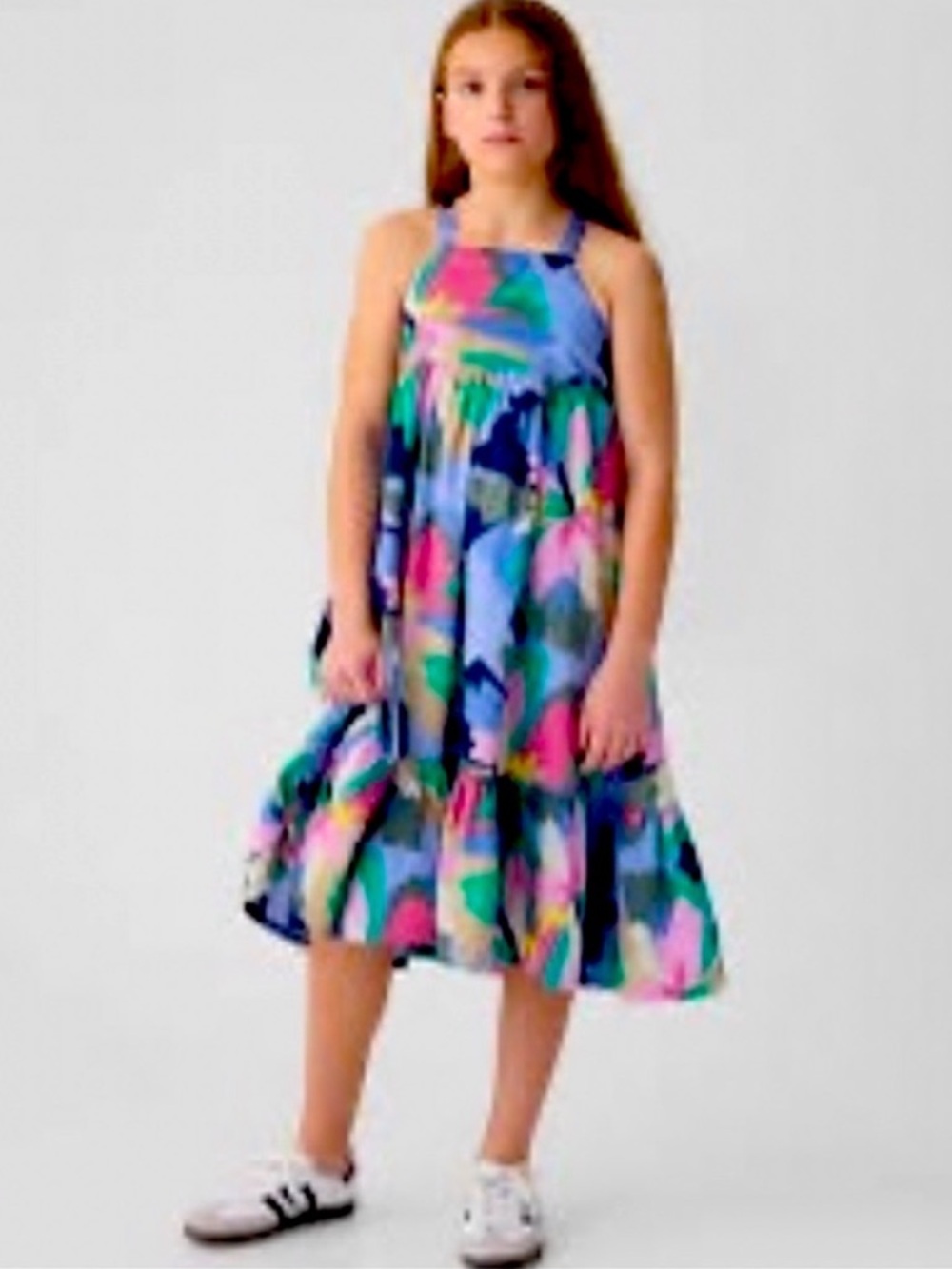 NWT Gap Kids Girl’s Flounced Dress